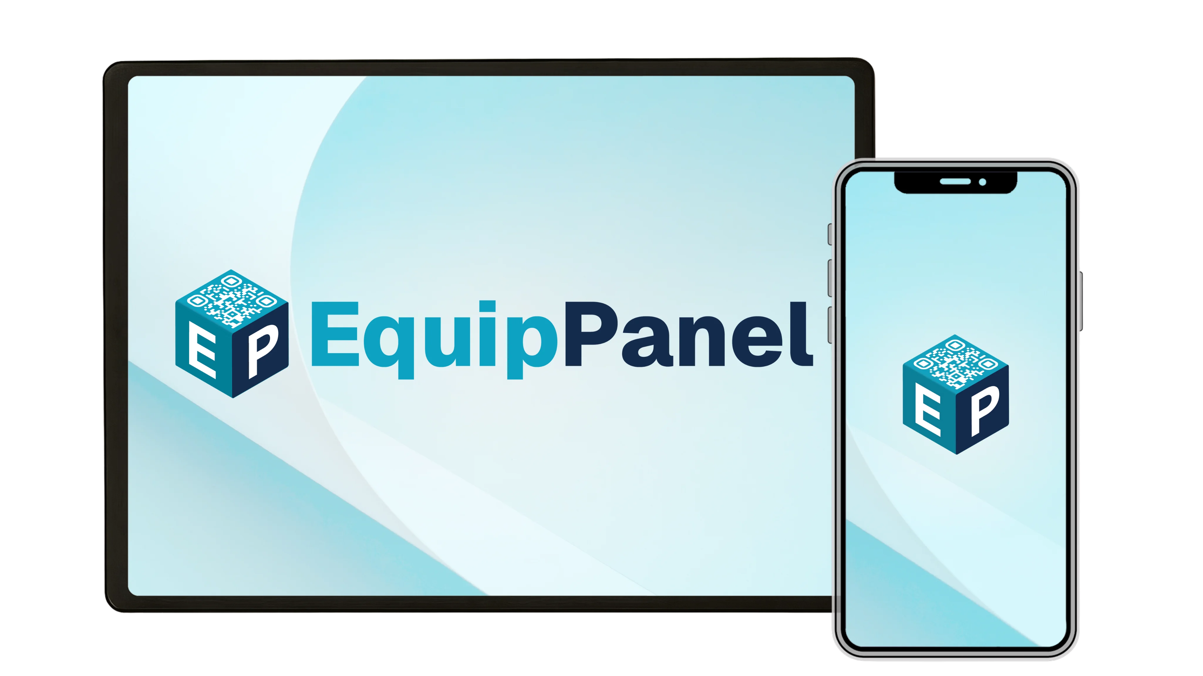 Tablet view of EquipPanel inspection and maintenance records