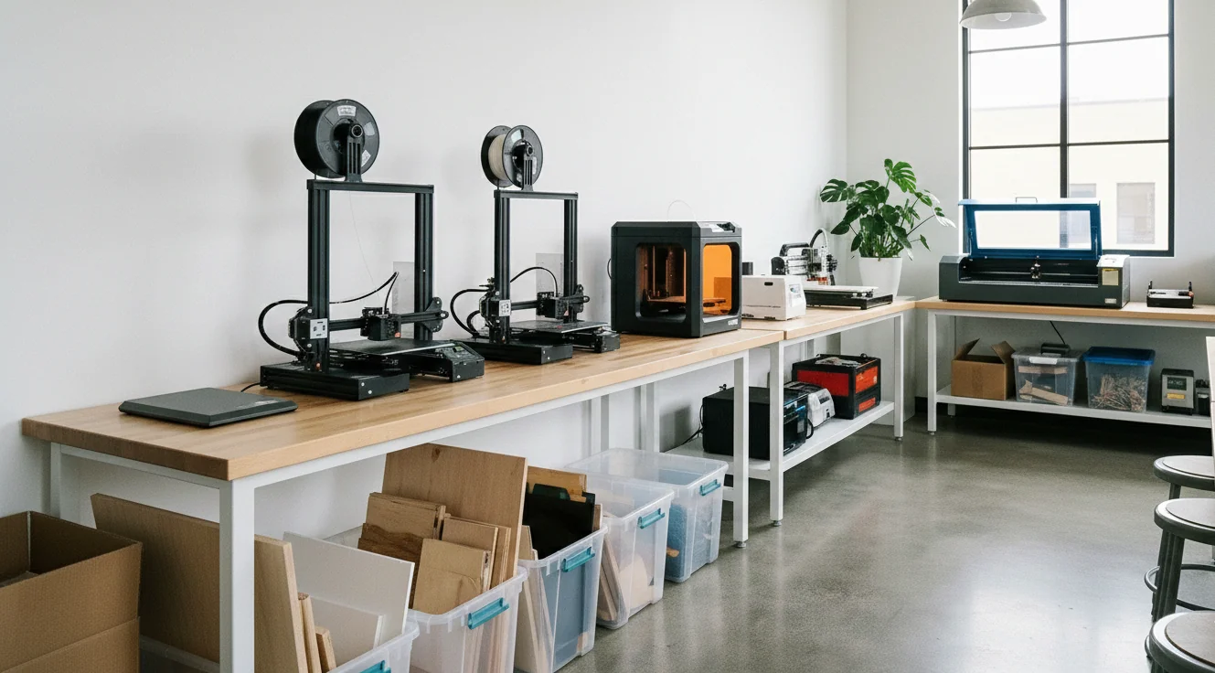 Shared equipment workshops